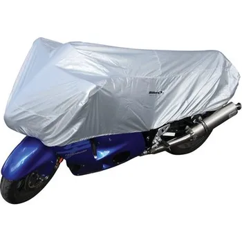 Bike It motocyklová plachta - stříbrná - velká velikost, vhodné pro 750-1100ccm