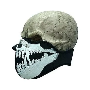 Karnevalová maska Maska / Neopren - lebka