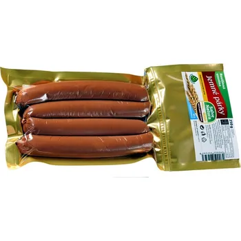 Párky jemné rostlinná uzenina 250g SALVE NATURA