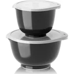 Černé mísy v sadě 2 ks ø 23 cm Margrethe – Rosti ID_1708192