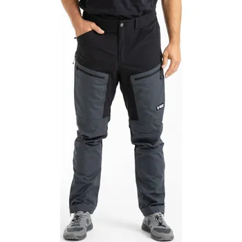 Pánské kalhoty Adventer Impregnované kalhoty Dark Shadow and Black Dark Shadow XXL