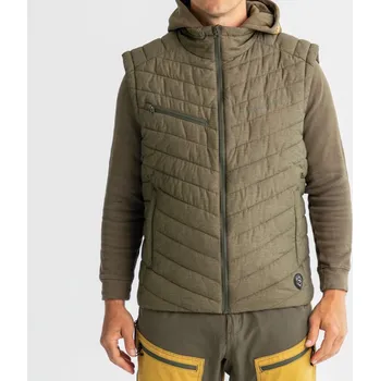 Pánská vesta Adventer Zateplená vesta Olivine Barva: Olivine, Velikost: L