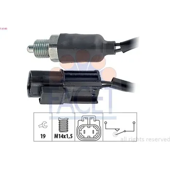 Auto-moto Spínač, světlo zpátečky FACET 7.6140
