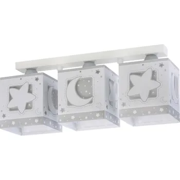 Nástěnné svítidlo Nástěnná lampa Dalber 63233Ne - Dětské stropní svítidlo MOONLIGHT 3xE27/60W/230V