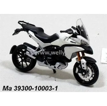 autíčko Model Ducati Multistrada 1200S 1:18 - bílá