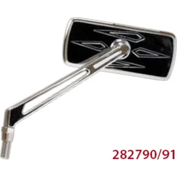 Zrcátko pro motocykl Moto zrcátko CHOPPER ČTVERCOVÉ