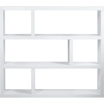 Knihovna Bílá knihovna 120x105 cm Dublin – TemaHome ID_1612880