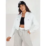 Dámská džínová bunda BLIRNA TY4167 Barva: Bílá, Velikost: XS