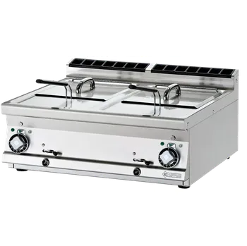 fritéza Fritéza elektrická dvojitá 0,92 kW/l, 13+13 l bez podestavby 400 V | RM - F2/13T-78ET
