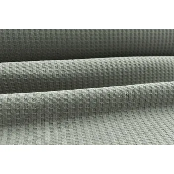 Úplet vaflový ŠEDOZELENÝ