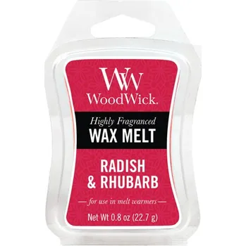 vonný vosk WoodWick vonný vosk 22 g Ředkev a rebarbora (Radish and Rhubarb)