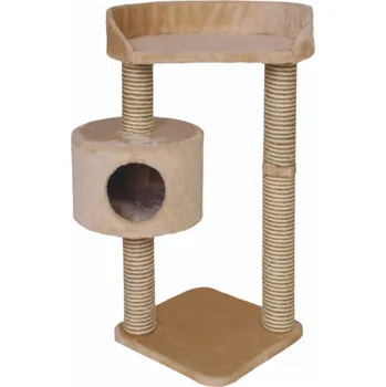 Zolux BI-MATERIAL škrabadlo pro kočky, 2 barvy, béžové, 84 cm