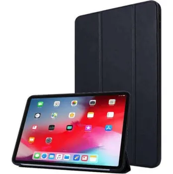 Pouzdro na tablet 2v1 Smart flip cover + zadní silikonový ochranný obal pro Apple iPad Pro 11" 2022 M2 (4.generace) - černý