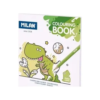 Set školních potřeb Kolorowanka Kraina dinozaurów MILAN