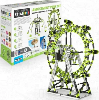 Dětské zboží Engino Stem Zábavní park London Eye a kolotoč + motor - expresní doprava