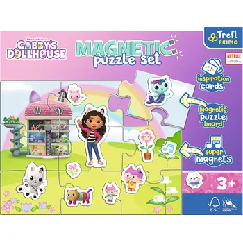 Puzzle Trefl Magnetické puzzle - Gabby's Dollhouse / Universal (TREFL PRIMO)