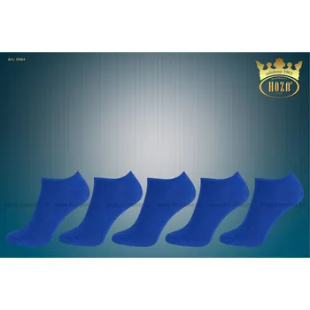 Pánské ponožky Hoza Kotníkové ponožky s elastanem- jeans po 5kusech - H004-ST Barva: balíček jeans 5párů, Velikost: 35-38