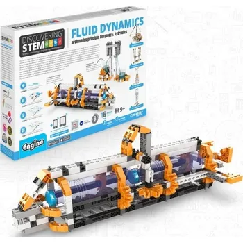 Dětské zboží Engino Stem Dynamika kapalin Archimédův zákon, vztlak a hydraulika - expresní doprava