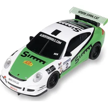 auto na autodráhu SCX Compact Porsche 911 GT3 Simm