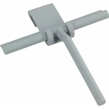 Rohožka Wenko Arcole rohožka do sprchy 18,5 x 17 x 5 cm šedá ABS