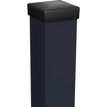 Plotový sloupek DORAZOVÝ SLOUPEK 10X10X220 CM ANTRACIT