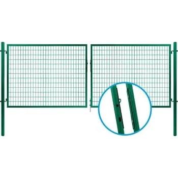 Visací zámek Brána SOLID ZN+PVC, 1950x3580mm