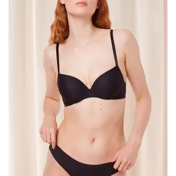 Podprsenka Černá Hedvábná Podprsenka Pure Comfort, BLACK 80E i343_10217445-0004-80E