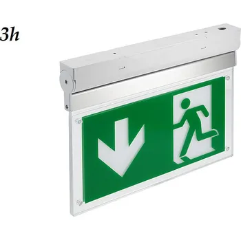 Nouzové LED osvětlení CORSO LD-CORSO3-00 3W IP40 IK07, GTV