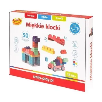 Stavebnice Klocki miękkie 50el