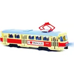 RAPPA Tramvaj Tatra T3 hlásící zastávky v češtině - 28 cm - I Love Prague - Rappa