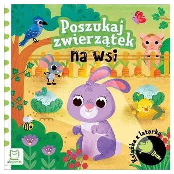 První čtění Poszukaj zwierzątek na wsi. Książka z latarką - Wasilewicz Grażyna