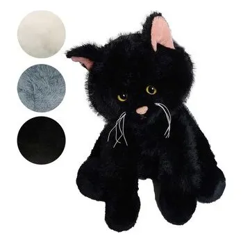 plyšák Kot pluszowy siedzący 33cm mix