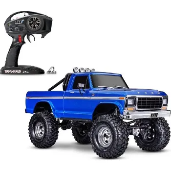 RC model auta RC auto Traxxas TRX-4 Ford F-150 Ranger XLT TQi 1:10 RTR modrý