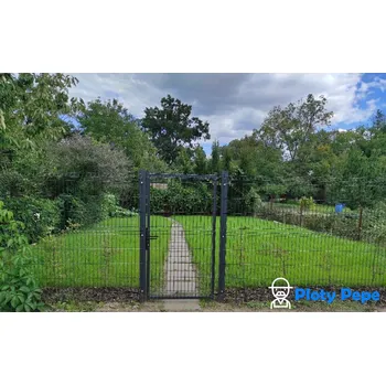 Plot Pepe Branka 3D antracit - 2030x1000mm