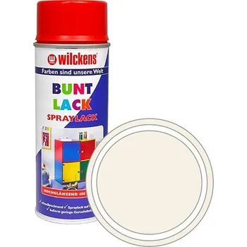 Autolak Wilckens Syntetická vrchní barva ve spreji vysoký lesk 400 ml bílá, WI.16091000140