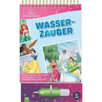 První čtění Disney Prinzessin Wasserzauber - einfach mit Wasser malen!