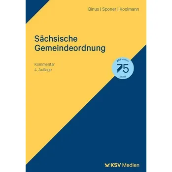Sächsische Gemeindeordnung - Binus, Karl H