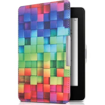 Pouzdro na tablet Pouzdro na čtečku knih KW Mobile - Rainbow Cubes - KW2582404 - Pouzdro pro Amazon Kindle Paperwhite 1/2/3 - vícebarevné