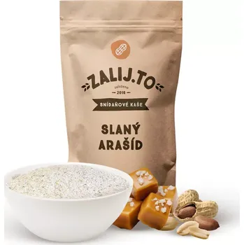 Zalij.to Proteinová ovesná kaše slaný arašíd 50 g