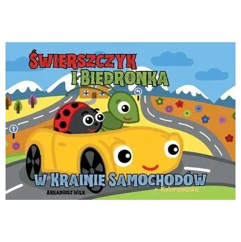 Set školních potřeb Świerszczyk i Biedronka w Krainie Samochodów + kolorowanka - Wilk Arkadiusz