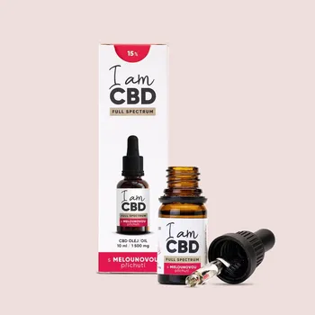 CBD I am CBD Full Spectrum CBD olej 15% 10 ml s melounovou příchutí