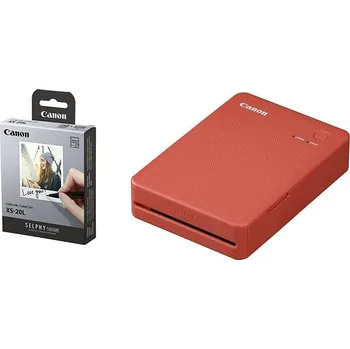 Počítačové příslušenství Canon SELPHY Square QX20 červená KIT (vč. 20ks papíru)
