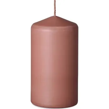 Svíčka Emocio válcová svíčka starorůžová 60x110 mm