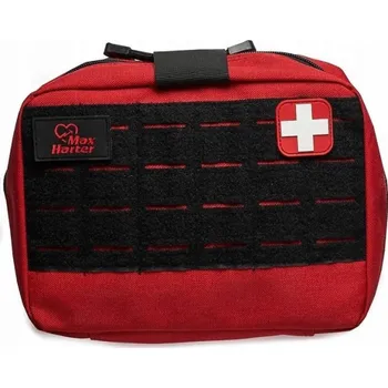 Lékárnička NO NAME Firemní lékárnička - kancelářská MAXHARTER, prodloužený model, červená