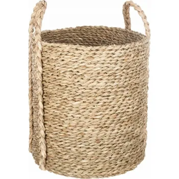 Úložný box Atmosphera Sada tří kulatých ozdobných košů s uchy, 3 velikosti