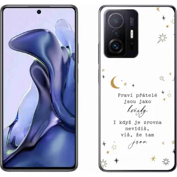 Pouzdro na mobilní telefon Gelový kryt mmCase na Xiaomi 11T - citát 6 bílé pozadí