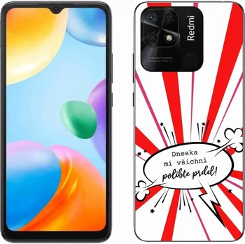 Pouzdro na mobilní telefon Gelový kryt mmCase na Xiaomi Redmi 10C - vtipný text 15 bílé pozadí