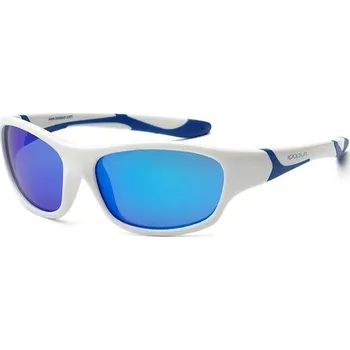 Sluneční brýle Koolsun SPORT – Bílá / Modrá 3+