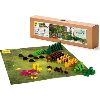 Dřevěná hračka ERZI Mandala les