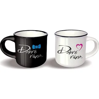 Nekupto Mini hrnečky pro pár Dobré ráno